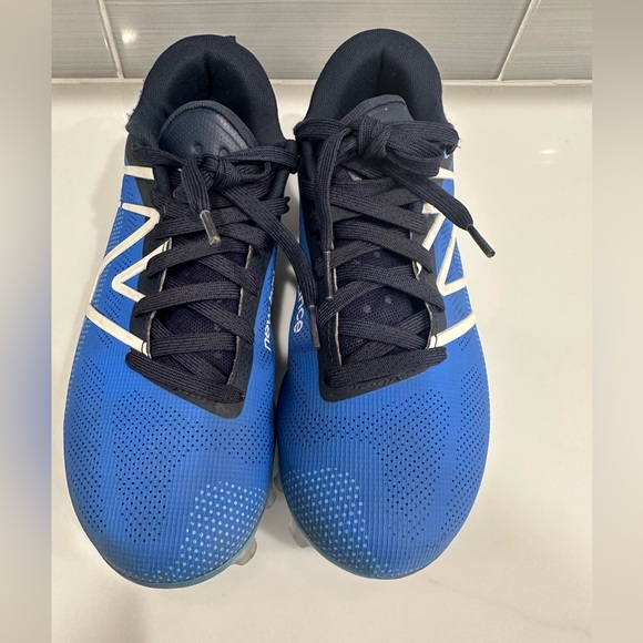 New Balance Men’s Cleats Blue a size 7.5M - Picture 3 of 6